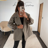 MANTEAU GRIS LEO