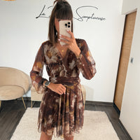 ROBE MARRON LANNA