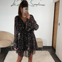 ROBE IMPRIMÉE BAMBI NOIR