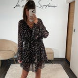 ROBE IMPRIMÉE BAMBI NOIR