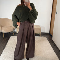 PANTALON À CARREAUX CHOCO YVAN