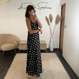 ROBE A POIS NOIR PENNY
