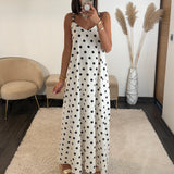 ROBE A POIS BLANCHE PENNY