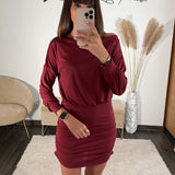 ROBE BORDEAUX NELLY