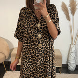 ROBE CHEMISE LEOPARD SUNNY