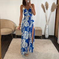 ENSEMBLE BLEU FEUILLE