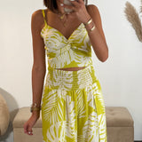 ENSEMBLE VERT FEUILLE