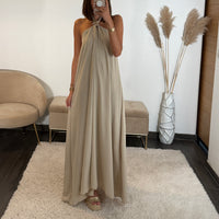 ROBE ETOILE BEIGE
