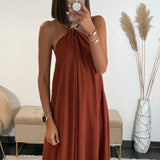 ROBE ETOILE TERRACOTTA
