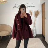 VESTE BORDEAUX CHARLIE