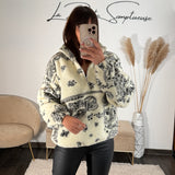 PULL BLANC POLAIRE MAHO