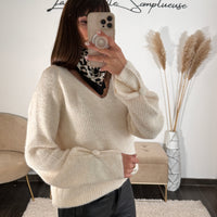 PULL BEIGE BANDANA LEOPARD