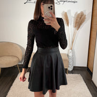 BODY DENTELLE NOIR YAEL