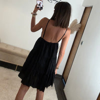 ROBE COURTE NOIR SOLEIL