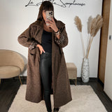 MANTEAU LONG CHOCO MAX