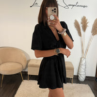 ENSEMBLE SHORT NOIR MIRA