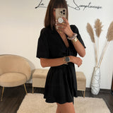 ENSEMBLE SHORT NOIR MIRA