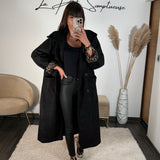 MANTEAU LONG NOIR MAX