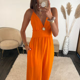 COMBINAISON ORANGE SOLEIL
