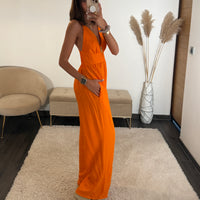 COMBINAISON ORANGE SOLEIL
