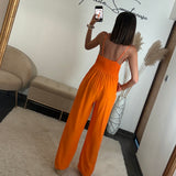 COMBINAISON ORANGE SOLEIL