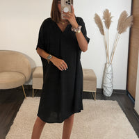 ROBE NOIRE CHARLIZE