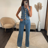 ENSEMBLE EN JEAN SANDRA