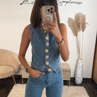 ENSEMBLE EN JEAN SANDRA