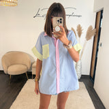 CHEMISE RAYE COLOREE RAPHY