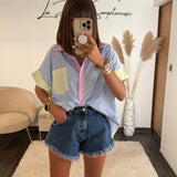 CHEMISE RAYE COLOREE RAPHY
