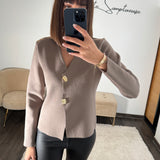 GILET TAUPE MOKA