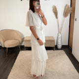 ROBE BLANC APPOLINE