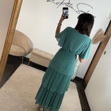 ROBE CELADON APPOLINE