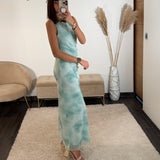 ROBE MECHE BLEU KESSY