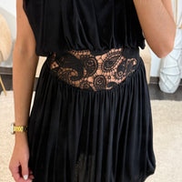 ROBE BRODERIE NOIRE BIANCA