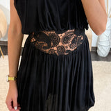 ROBE BRODERIE NOIRE BIANCA