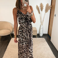 ROBE LEOPARD HANA