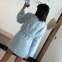 ROBE BLEU CIEL HEART