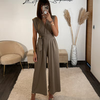 COMBINAISON MULTIPOSITION TAUPE DIANA