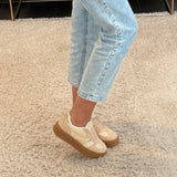 BASKET BEIGE LUDY - La Petite Somptueuse