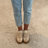 BASKET BEIGE LUDY - La Petite Somptueuse