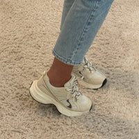 BASKET BEIGE NOLIA - La Petite Somptueuse