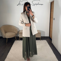 BLAZER BEIGE CLEO - La Petite Somptueuse