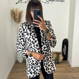 BLAZER LEOPARD GINA - La Petite Somptueuse