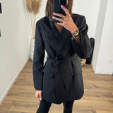 BLAZER NOIR SACHA - La Petite Somptueuse