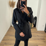 BLAZER NOIR SACHA - La Petite Somptueuse