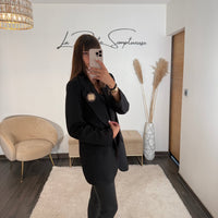 BLAZER NOIR SOLEIL - La Petite Somptueuse