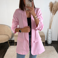 BLAZER ROSE EMILIEN - La Petite Somptueuse