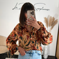 BLOUSE FLOWER GILUIA - La Petite Somptueuse