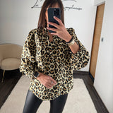 BLOUSE LEOPARD REMY - La Petite Somptueuse